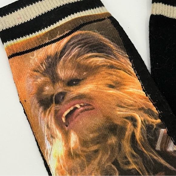 Chewbacca Dress Socks 0545 black think Star Wars - Picture 6 of 6